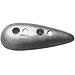Teardrop 5-1/4" x 2"  Zinc