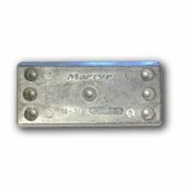 Martyr Anodes Hull Anode 6-1/4" x 2-3/4" Magnesium