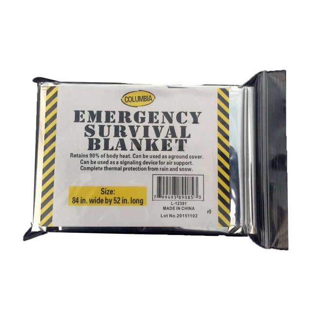 Firstaid Thermal Survival Blanket 52"x 84"