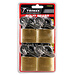 Trimax Padlock 7/8" x 1/4" - Solid Brass Body 4pk