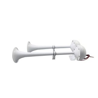 Horn, Twin S.S. 12V WH Dual