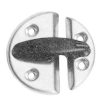 Door Button SS304 Stamped w/ Black Nylon Knob