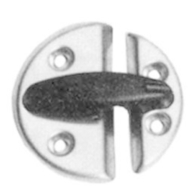 Door Button SS304 Blk Nylon Knob