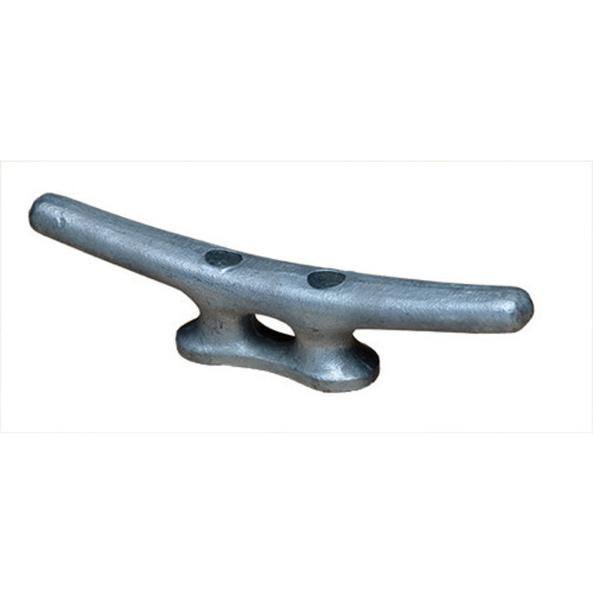 Dock Cleat 10" GAL Iron Open Body