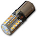 Lunasea BA15S 10-30V Encapsulated w/LED Bulb Warm White