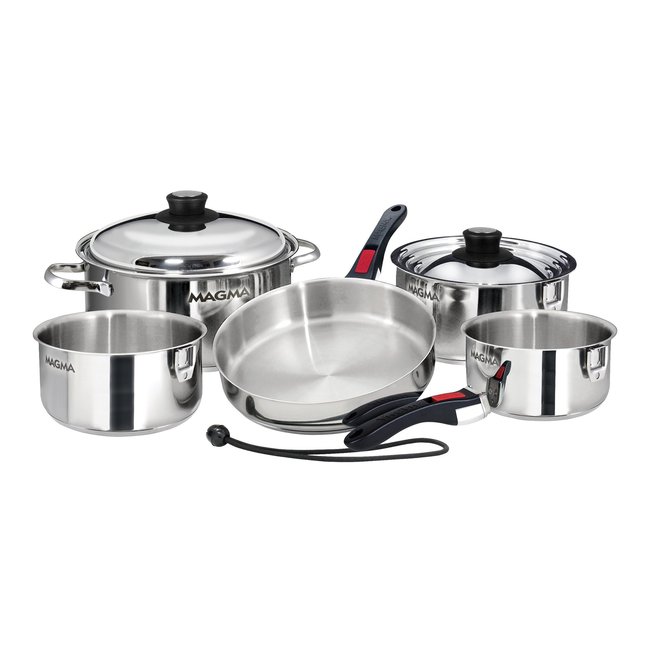 Magma Magma Induction Stainless Nesting Cookware Set 10pc