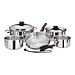 Magma Magma Induction Stainless Nesting Cookware Set 10pc