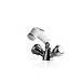 Barka Shower Mixer Single Hole On/Off White
