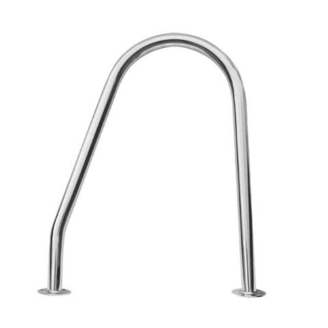 Handrail  ''U'' 25mm tube 450mm high 319mm long S.S.
