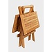Teak Square Folding Teak Table 20"x20"x20"