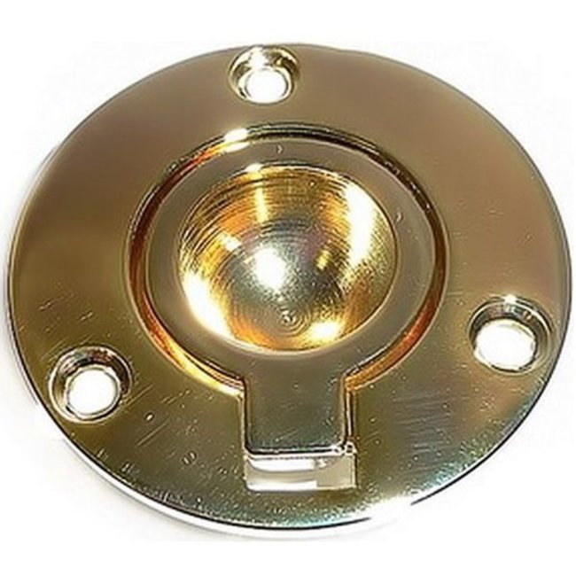 Lift Ring 2" Round Brass