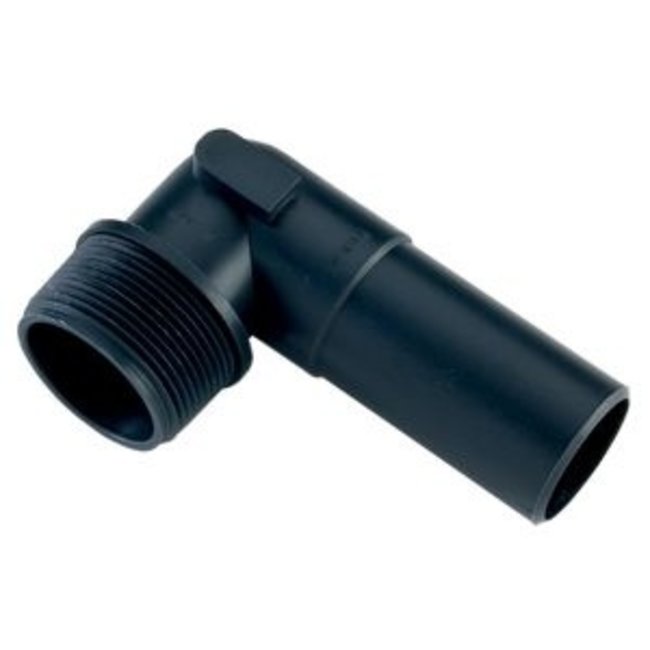 Plumbing & Fixtures Hose Adapter Barb 90° 1-1/2"