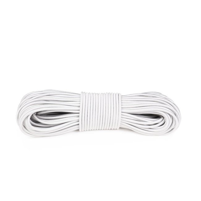 Novabraid Shock Cord 1/8" White