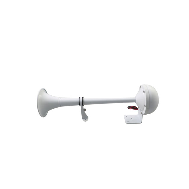 Trumpet Horn Single White