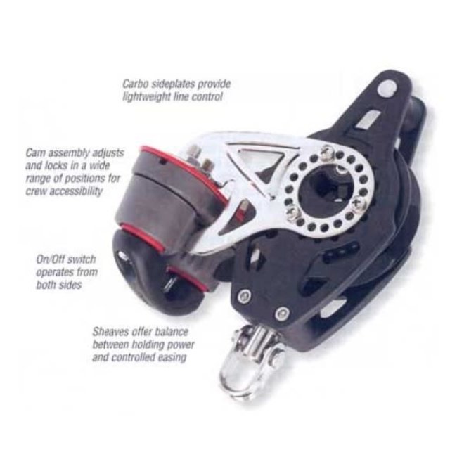 Harken Carbo Ratchet Block 75mm