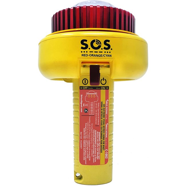 Marine Safety Sirius Signal Electronic Distress Light/Flare RTCM Standard 13200.0