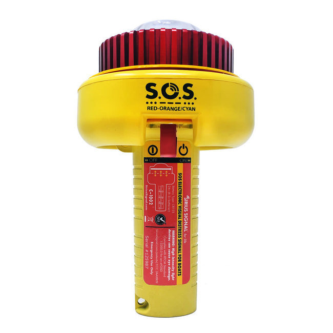 Marine Safety Sirius Signal Electronic Distress Light/Flare RTCM Standard 13200.0