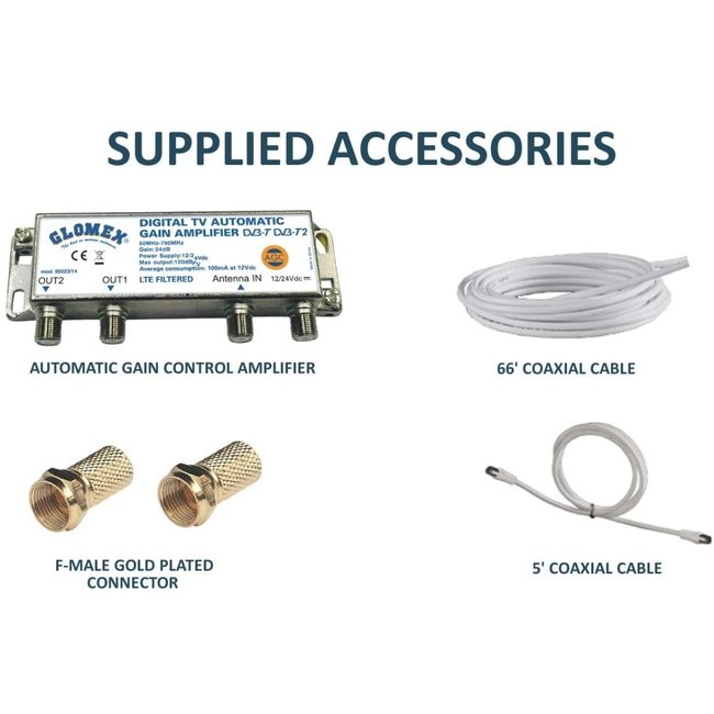 Glomex Glomex Antenna TV 10" CLEARANCE