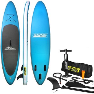 SUP Stand Up Paddle Board SeaChoice Inflatable 10'6" Blue