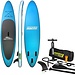 SUP Stand Up Paddle Board SeaChoice Inflatable 10'6" Blue