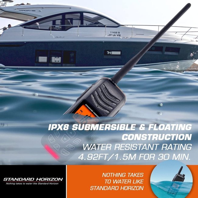 VHF Handheld Floating Compact HX300 Fogh Boat Supplies