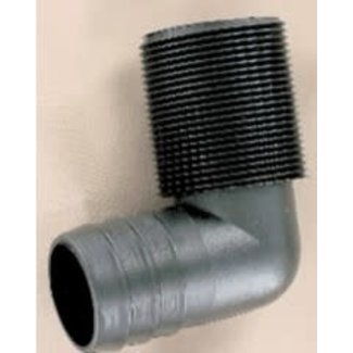 Boshart Elbow  Long 1-1/2" Mpt To 1-1/2" Barb  100°