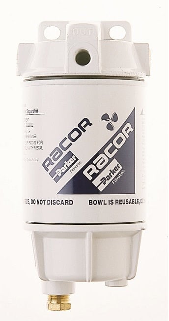 Racor Water Separatory Assy. w/ Metal Bowl - Fogh Boat Supplies
