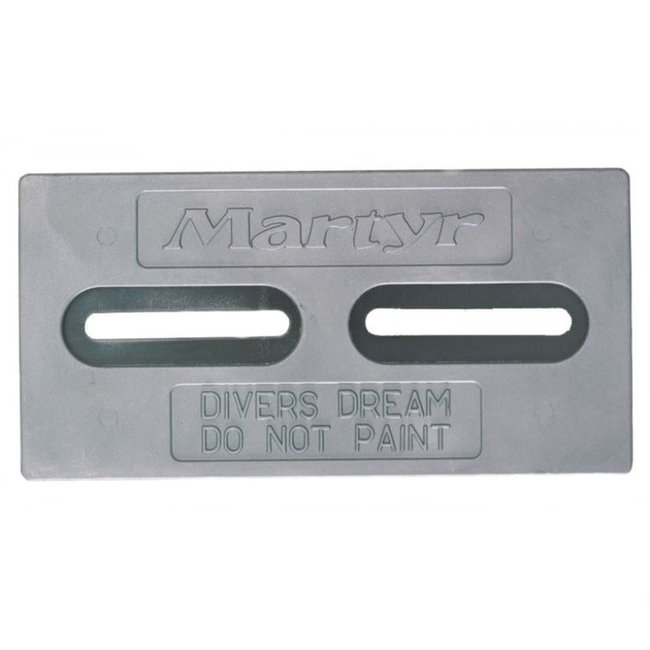 Divers Dream 3/8" x 6" x 12" Plate Anode Magnesium
