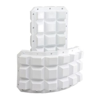 Plastimo Multi Fender White 24" X 12"