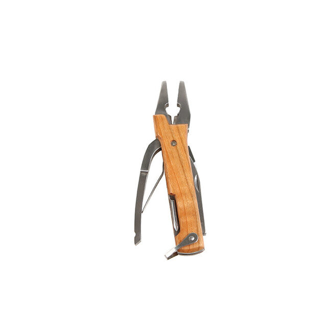 Kikkerland Designs Wooden Pliers  Multi Tool
