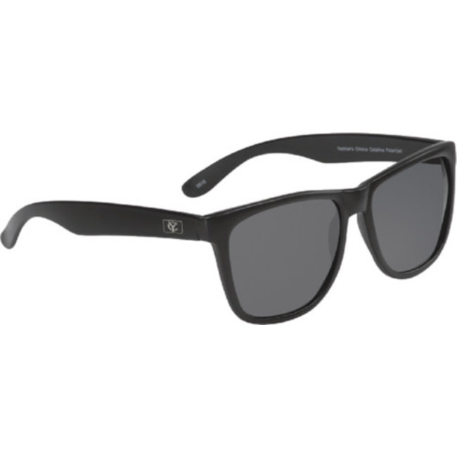 Yachter's Choice Sunglasses Catalina Matte Black w/Grey Lens