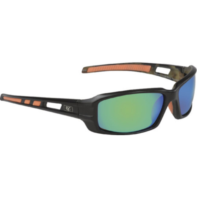 Yachter's Choice Sunglasses Bayou  Black w/Green Mirror Lens