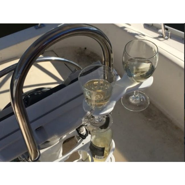 Apropos Marine Dual  Wine Glass Holder