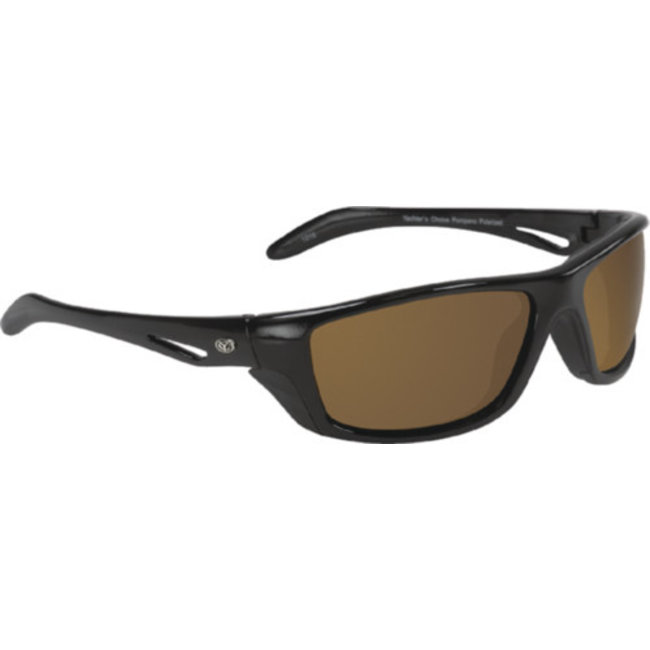 Yachter's Choice Sunglasses Pompano Black w/Brown Lens