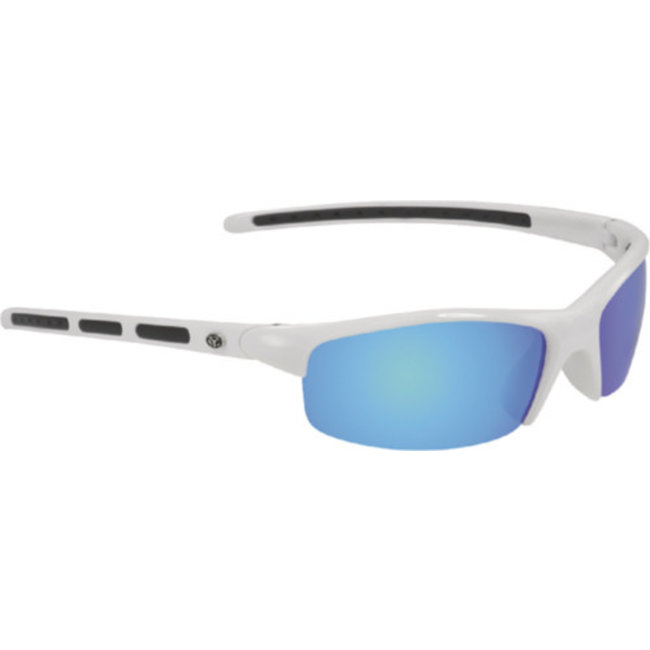 Yachter's Choice Sunglasses Snook White w/Blue Mirror Lens