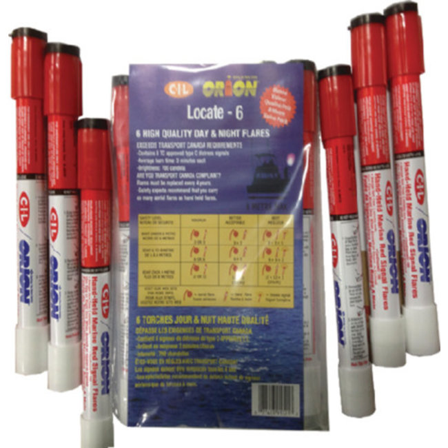Orion C Flare Hand 6 pk