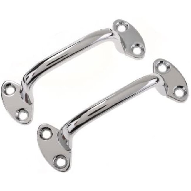 Stern Handle Chrome 6" Pr