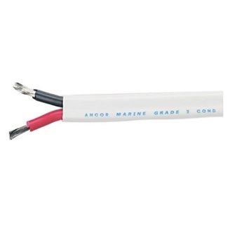 Wire 8/2 Flat Duplex Black/Red ft