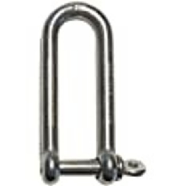 Long D Shackle 1/4" 6mm