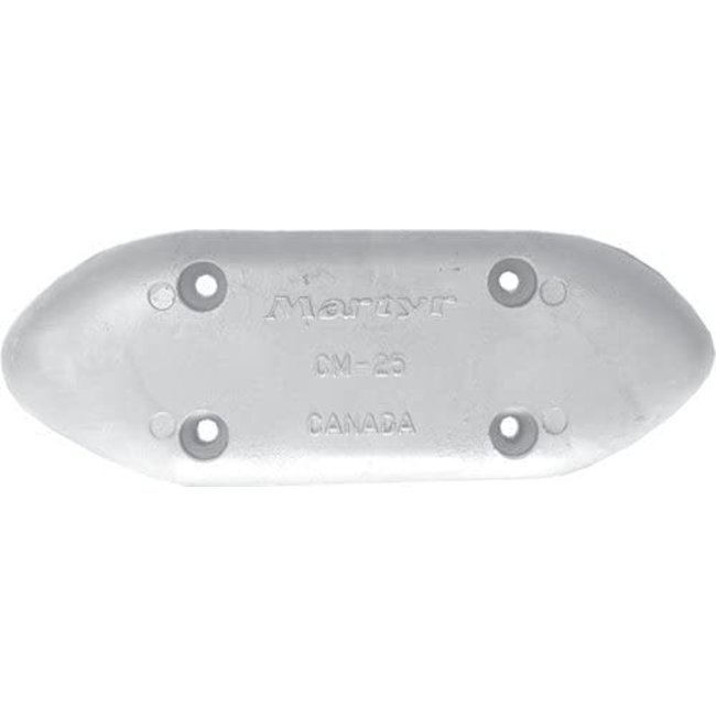 Hull Anode 9-1/4" x 3-3/8" Magnesium