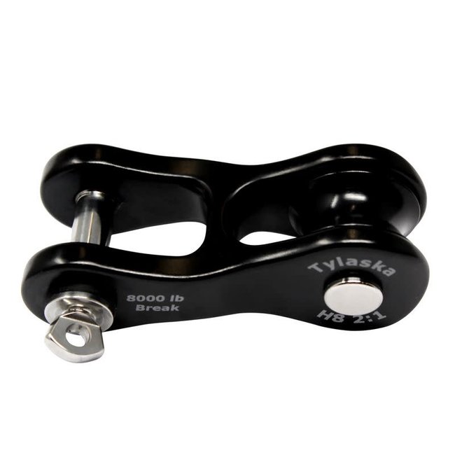 Tylaska Tylaska Halyard Shackle H8 BL 8000 lb Aluminium