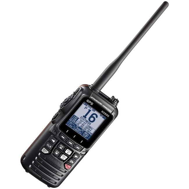 Standard Horizon VHF Radio 6w w/GPS/DSC Black