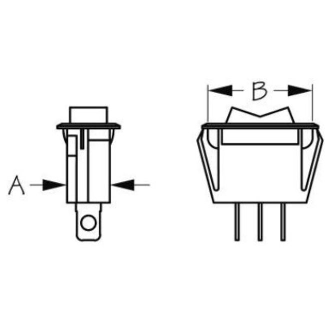 Rocker On/Off Illum. Switch