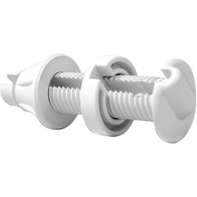 Cable Thru Hull Fitting White