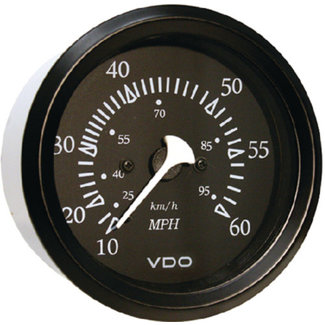 60MPH Speedometer Blk/Blk