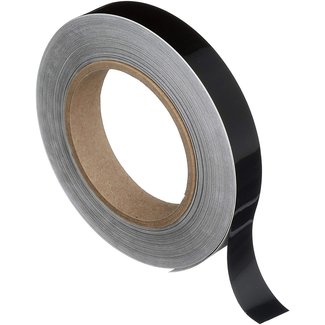 Boat Stripe Black  1/ 2" x 50 tape