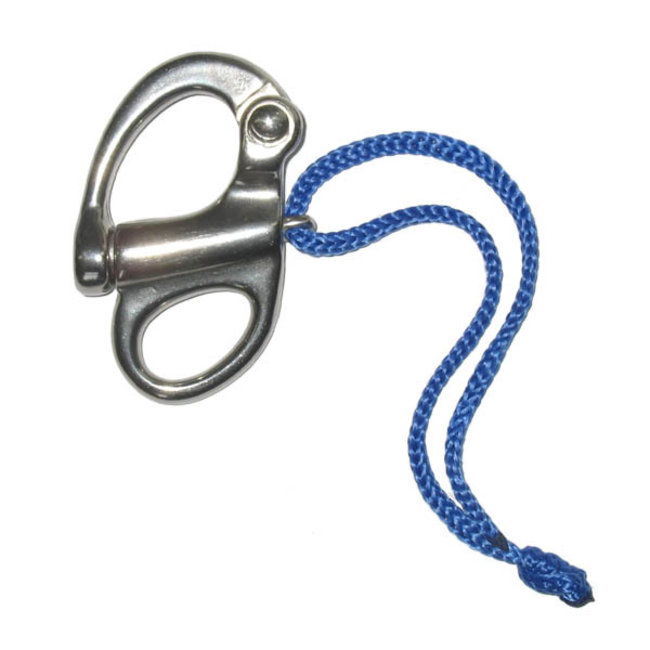 Snap Shackle Fixed 57mm with Lanyard