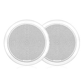 Fusion - Garmin Fusion FM-F65RW 6.5" Flush Round Speaker White