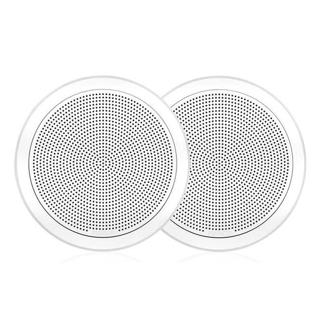 Fusion - Garmin Fusion FM-F65RW 6.5" Flush Round Speaker White