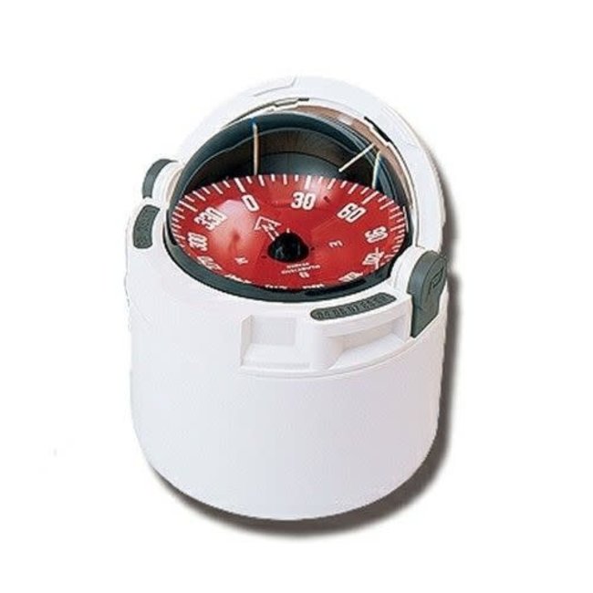 Plastimo Compass Olympic 135 White/Red Card + Bin Set